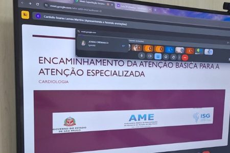 Matriciamento promove capacitação sobre fluxos de encaminhamento em cardiologia para municípios parceiros