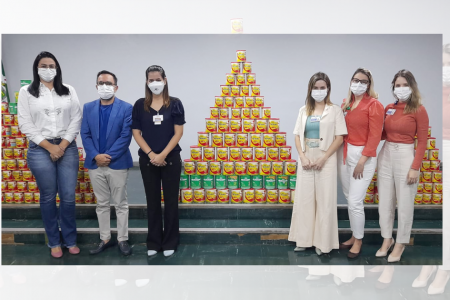 Colaboradores do HDT e CEAP-SOL se unem e arrecadam mais de 240 latas de leite em fórmula infantil