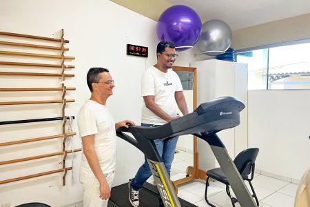 Reabilitação transforma vida de paciente no CEAP-SOL após grave quadro neurológico