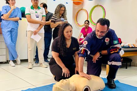 Fisioterapia do CEAP-SOL promove Treinamento Especial em Emergências com participação do SAMU
