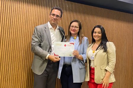 HDT é homenageado pelo Hemocentro como hospital parceiro pelo 2º ano consecutivo