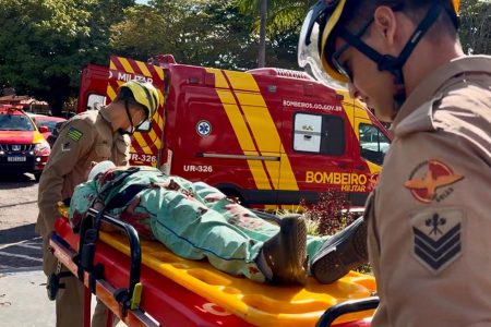 HDT realiza 14º Simulado de Abandono de Área