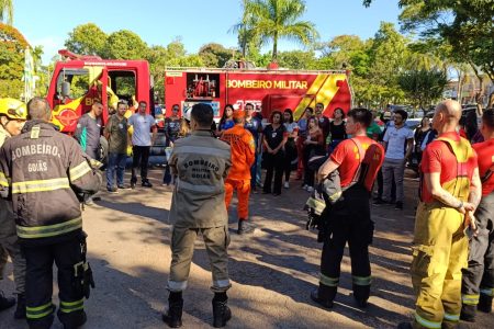 Simulado de emergência mobiliza equipes e reforça preparação para situações de risco no HDT