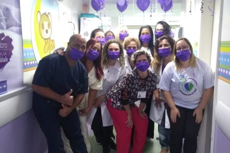 Novembro Roxo: Hospital Estadual Azevedo Lima organiza ações no mês da Prematuridade