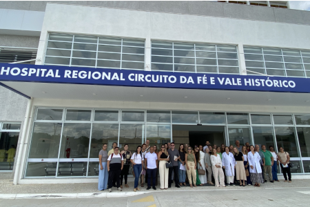 Comissão Intergestores Regional Realiza Balanço Estratégico e Visita Técnica ao Hospital Regional Circuito da Fé e Vale Histórico