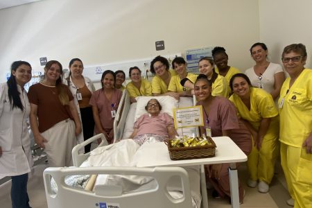 Família Agradece Equipe do HRCFVH Após 34 Dias de Internação