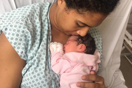 Zoe é o primeiro bebê de 2021 nascido na Maternidade