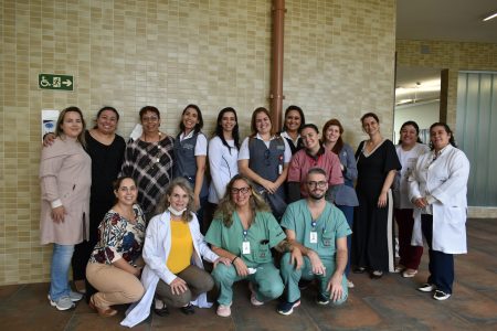 O Hospital Regional do Litoral Norte Francine Maia França, recebe visita de representantes do setor de Humanização do Estado de São Paulo