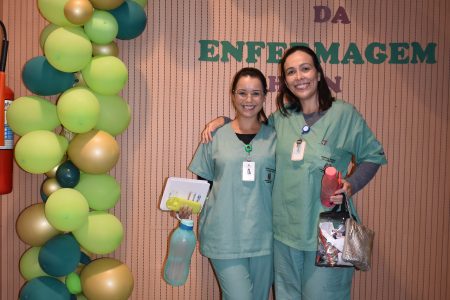 Semana da Enfermagem no HRLN oferece autocuidados, palestras e brindes