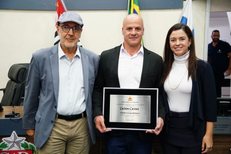 Diretor Executivo do HRLN recebe título de Cidadão Caraguatatubense