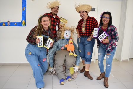 HRLN celebra Dia de São João com brincadeiras tradicionais e muita alegria