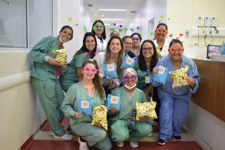 Alegria e Sorrisos marcaram o Dia das Crianças no HRLN