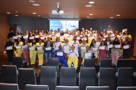 HRLN realiza a primeira edição do “Café com Elogios” para reconhecer colaboradores destaques do semestre