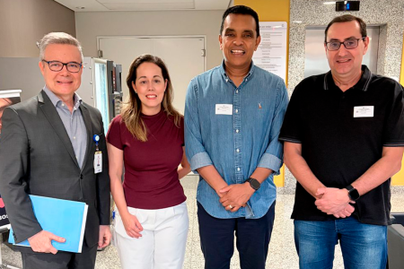 Autoridades visitam HRSJC e acompanham projeto de redução da fila cirúrgica